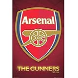 Arsenal(アーセナル) オフィシャル ポスター Crest サッカー サポーター グッズ ポスター [並行輸入品]
