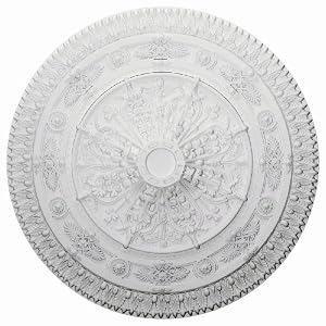 37 1 2OD x 3 3 8P Diane Ceiling Medallion by 