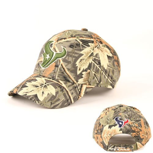 Houston Texans Camouflage Adjustable Baseball Hat