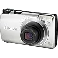 Canon Powershot A3300 IS Fotocamera Digitale 16.4 Megapixel, colore: Silver