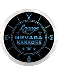 From Amazon.com. Click for details:
 Home: ncpk2028-b NEVADA Karaoke Lounge Bar Beer LED Neon Sign Wall Clock - ADV PRO Home: ncpk2028-b NEVADA Karaoke Lounge Bar Beer LED Neon Sign Wall Clock - ADV PRO