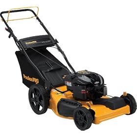 Poulan Pro PR625Y22RKP 22-Inch 190cc Briggs & Stratton 625 Series Gas Powered Side Discharge/Mulch/Bag FWD Self Propelled Lawn Mower With Electric Start