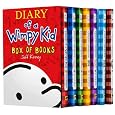 Diary of a Wimpy Kid Box Set Plus Sticker Sheet : Diary of a Wimpy Kid: A Novel in Cartoons, Rodrick Rules, The Last Straw, Dog Days, The Ugly Truth, Cabin Fever, and The Third Wheel