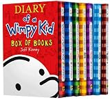 Diary of a Wimpy Kid Box Set Plus Sticker Sheet : Diary of a Wimpy Kid: A Novel in Cartoons, Rodrick Rules, The Last Straw, Dog Days, The Ugly Truth, Cabin Fever, and The Third Wheel
