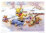 Winnie The Pooh - TV Show Poster (Winter Wonderland) (Size: 36' x 24')