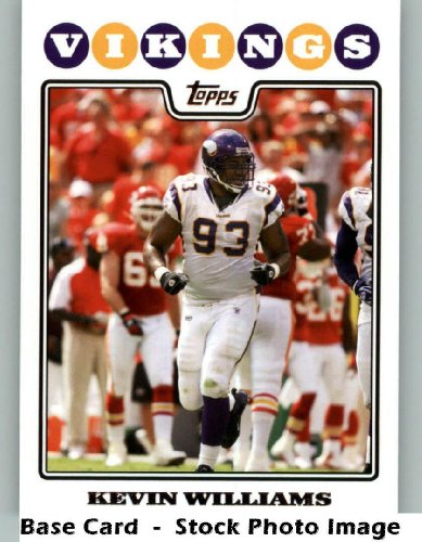 2008 Topps #197 Kevin Williams - Minnesota Vikings (Football Cards) [Misc.]