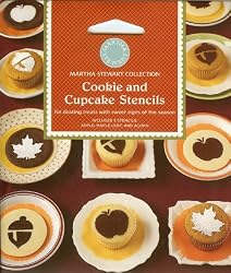 Martha Stewart Collection Fall Cookie and Cupcake Stencils: Apple, Maple Leaf & Acorn
