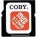 Photo : Coby SDM512S 512MB Mini SD Memory Card