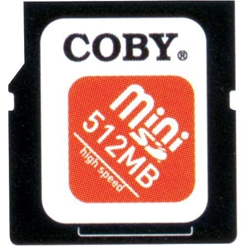 Electronics: Coby SDM512S 512MB Mini SD Memory Card