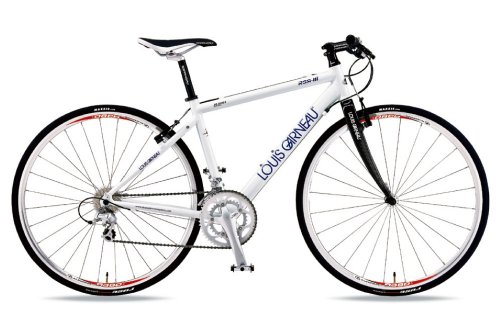 2010予約特典付【ルイガノ】(LGS-RSR-3) フラットバー ロードバイク 450mm ホワイト