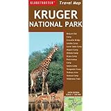 travel map kruger national park globetrotter travel map