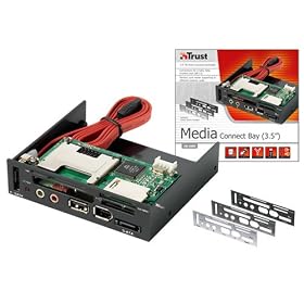 Trust 3.5" Media Connect Bay CR-3400