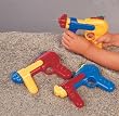 Water Squirt Gun - Durable Plastic in Bright Primary Colors, Compact Design, Shoot Over 20 Feet