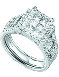 2.00CT-DIA INVISIBLE BRIDAL SET