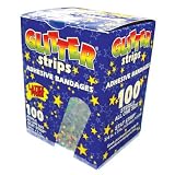 Band-Aid, Sheer Strip ,3/4x3, Gltiter Strips, Box/100