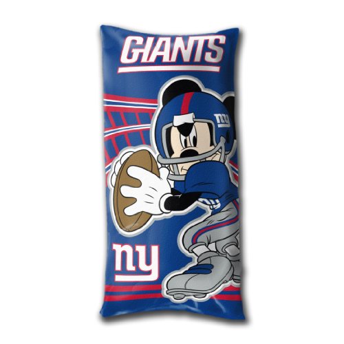 Disney/NFL New York Giants Mickey Mouse Fold-Up Body Pillow