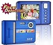 SVP NEW 9MP Blue Digital Camera+ Video Recorder+8X Zoom~ UltraSlim