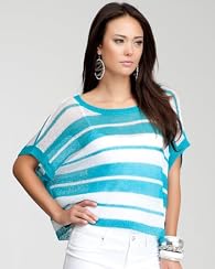 Boxy Stripe Sweater Top
