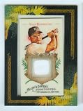 Ivan Pudge Rodriguez 2008 Topps Baseball Allen & Ginter's Game Worn Jersey Swatch Card #AGR-IR1 / Detroit Tigers / Washington Nationals