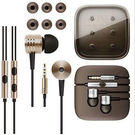 3.5mm Piston In-ear Stereo Earbuds Earphone Headset Headphone for Iphone Samsung (gold)