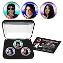 Michael Jackson Colorized Coin Collection