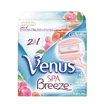 Gillette Venus Breeze, Spa Breeze Cartridges, 4-Count Packages
From Gillette

