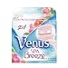 Gillette Venus Spa Breeze Womens Razor Refill Cartridges, 4-Count Packages