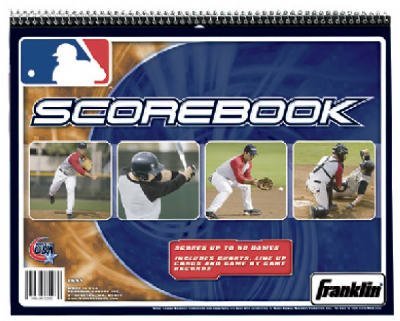 Franklin Sports #1587 MLB BB Scorebook