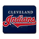 Cleveland Indians Rectangular Mouse Pad - 9.25 x 7.75 Mouse Mat - Deluxe Mousepad