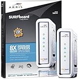 ARRIS SURFboard SB6141 DOCSIS 3.0 Cable Modem - Retail Packaging - White