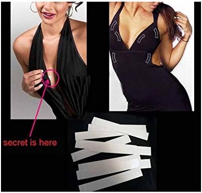 Double Sided Lingerie Tape Body Fashion Clothing Clear Bra Strip Adhesive Secret