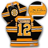 WAYNE CASHMAN Boston Bruins SIGNED Stanley Cup Jersey