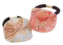 France Luxe Oval Ponytail Holder - Romance