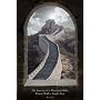 Journey of a Thousand Miles (Lao-Tzu, Great Wall of China) Motivational Art Poster Print - 24" X 36"