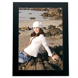 Lawrence Frames Black 5 by 7 Metal Picture Frame