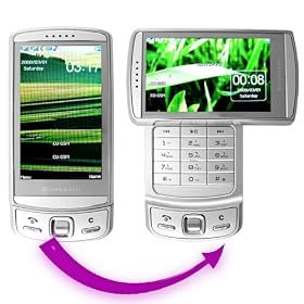 Quad Band Swivel Screen Cellphone with Accelerometer (Bronze Ed)