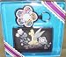 Black Floral Tinkerbell Wallet and Keychain Gift Set