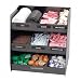 Vertical Condiment Organizer, 14-1/2w x 11-3/4d x 15h, Black