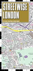 Streetwise London Map - Laminated City Center Street Map of London, England