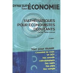 Math�matiques pour �conomistes d�butants