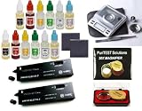 Industrial Jewelry Supply Set- DigiWeigh Diamond Scale, Two (2) Culti Diamond Testers, 2 Loupes, and 2 Complete PuriTEST Acid Test Sets