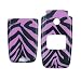 Nokia 6101 6102 6103 hard case faceplate PINK and BLACK ZEBRA PRINT (more great designs available!)