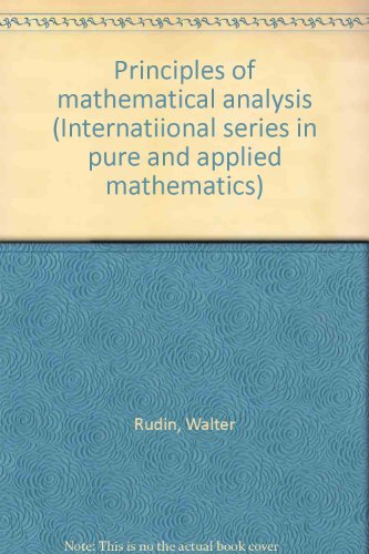 Principles of Mathematical Analysis