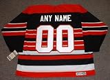 CHICAGO BLACKHAWKS 1940's CCM Vintage Throwback NHL Hockey Jersey Customized with Any Name & Number(s)