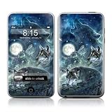 Bark At The Moon Wolf Design Apple iPod touch Protector Skin Decal Sticker