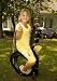 Tire Swing Horse Red White Blue Hair Tire Pony