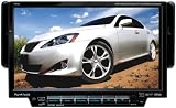 Planet Audio P9720 7-Inch Single-Din In-Dash Receiver with Motorized Slide-Down Widescreen Touchscreen Monitor
