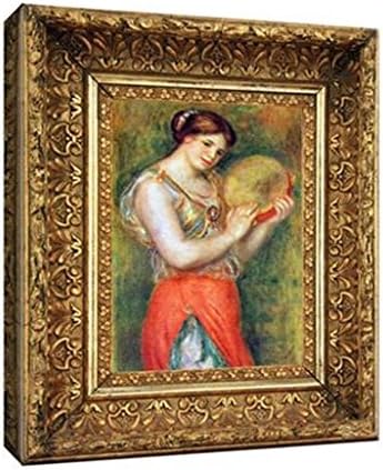 Pierre-Auguste Renoir - Dancer with Tamborine - Museum Quality Swiss Linen Gallery Wrap