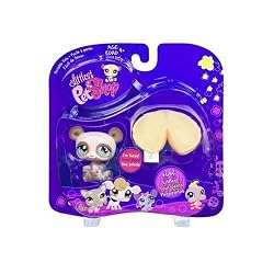 Littlest Pet Shop Bear with Fortune cookie #645