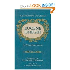 Eugene Onegin: A Novel in Verse: Commentary: Commentary v. 2 (Bollingen Series (General))